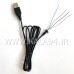 کابل 1.5 متر تبدیلی CL1 / تعمیری USB / کابل 4 رشته / انتقال دیتا و برق / انتها گیردار / بدون پک